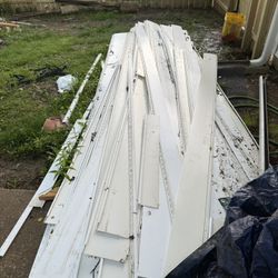 $100 Extra White Siding- 20-30 Sheets At 14’x9” With Off Cuts