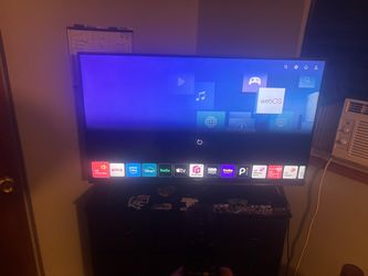50 inch LG Smart tv with remote