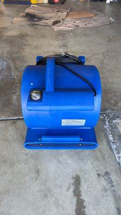 Dayton Horizontal, Vertical 3 Speed Portable Blower/Dryer, 1648 CFM High, 120V Voltage