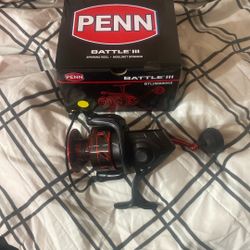 PENN Battle Ill Spinning Fishing Reel BTLlll8000HS