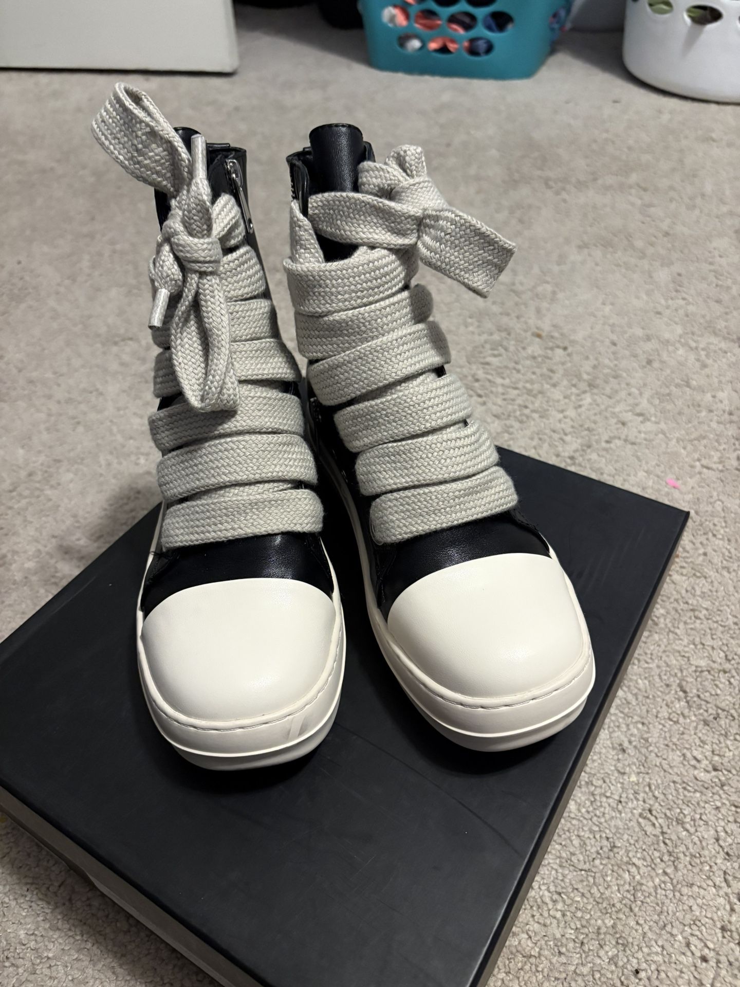 Womens High Top Sneakers Jumbo Lace-up Platform Comfort Trainers Thick Soles Walking Casual Shoes