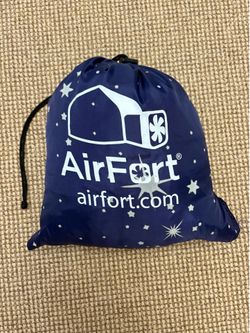 AirFort Inflatable Fort for Kids, Builds in 30 Sec, Play Tent Age 3+ (Starry Night)