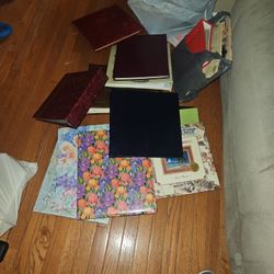 Scrapbook And Photo Album Lot