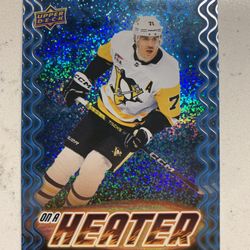 2024 Upper Deck Evgeni Malkin On a Heater Speckle #OH-15 Pittsburgh Penguins