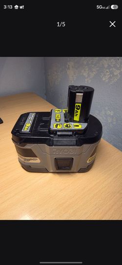 Ryobi ONE+ 18V 9AH Battery Pack