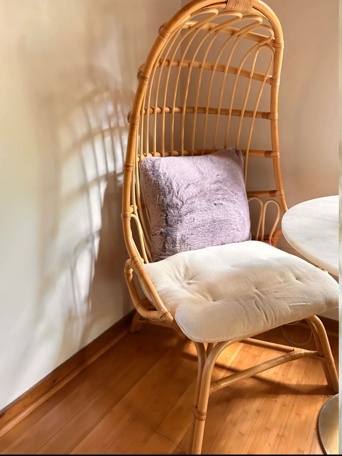 Stylish Rattan Chair (World Market)