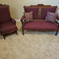 MOVING - Must Sell Victorian Eastlake Set
