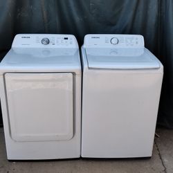 Samsung Washer And Electric Dryer 
