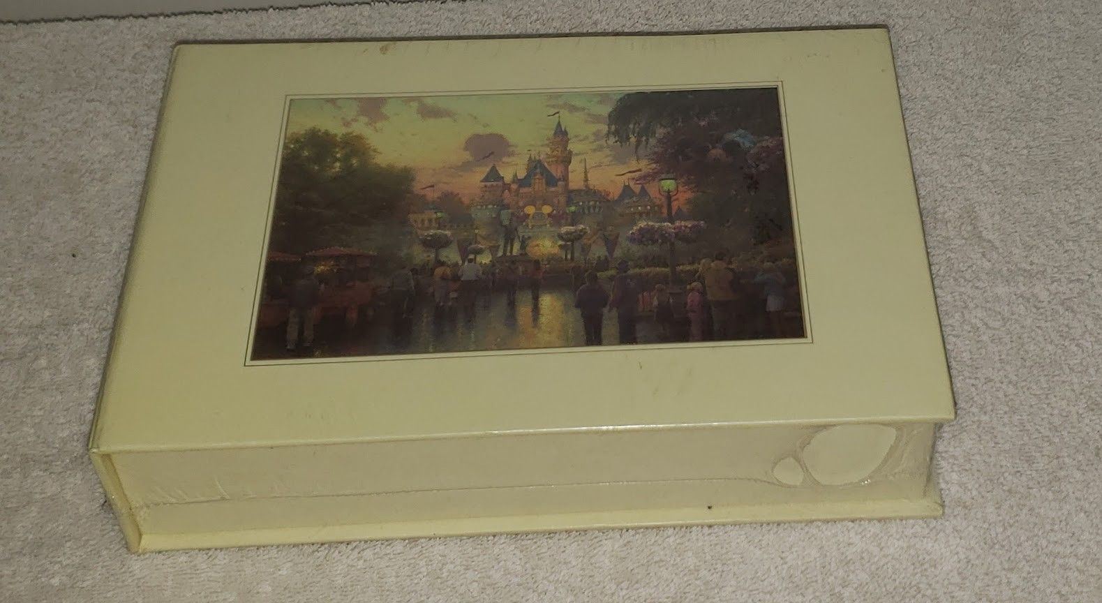 Disneyland 50th Anniversary Thomas Kinkade "Painter of Light" Stationary Set