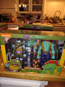 Slash And Leatherhead,TMNT