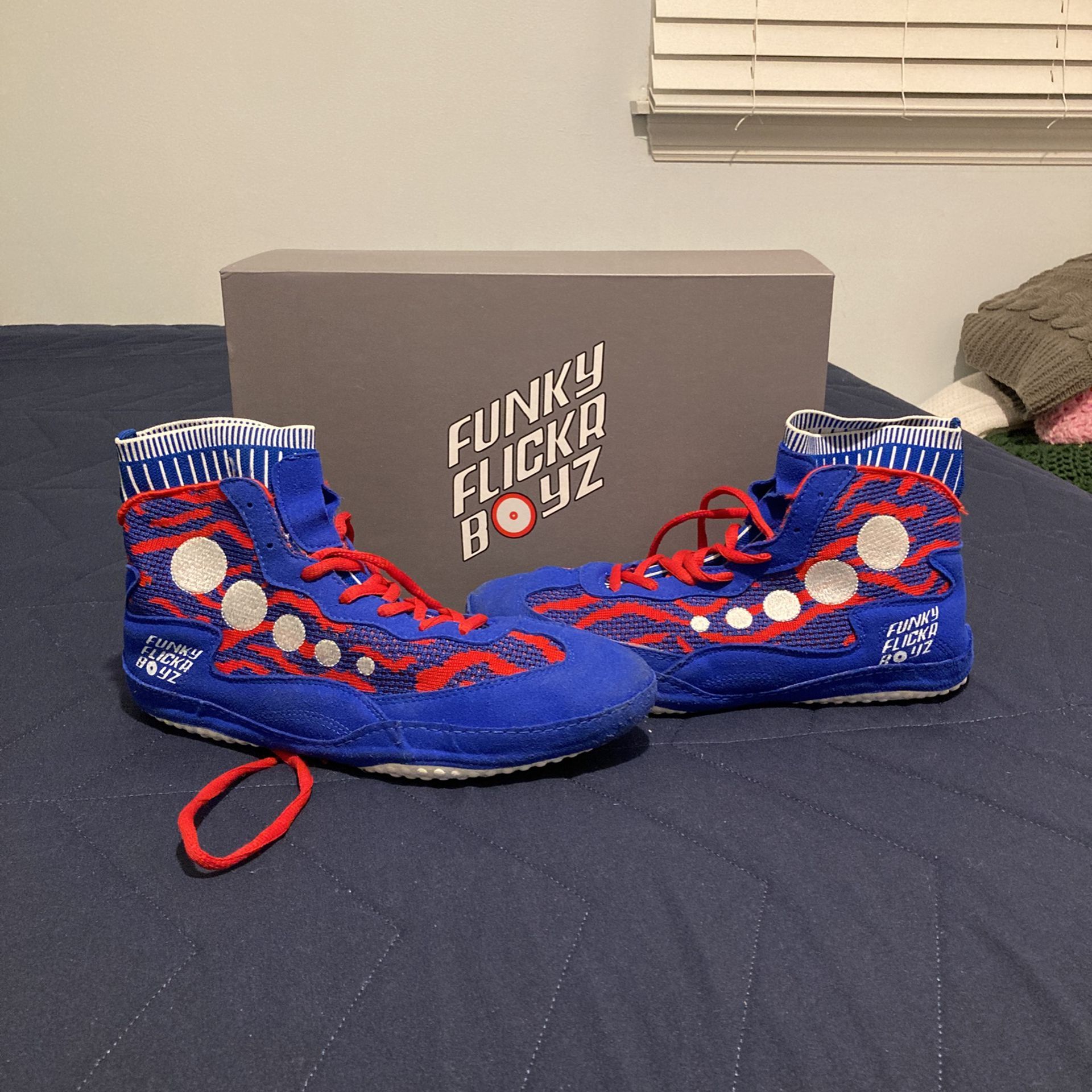 Funky Flickr Boyz Wrestling Shoes