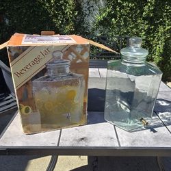 Glass Beverage Jar [Great For Parties]