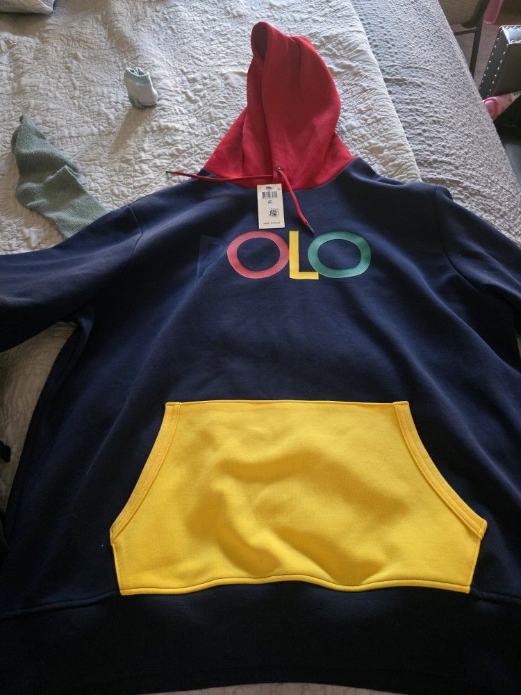 Logo Double-Knit Hoodie Polo Ralph Lauren