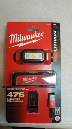 MILWAUKEE USB 475LUMENS RECHARGEABLE