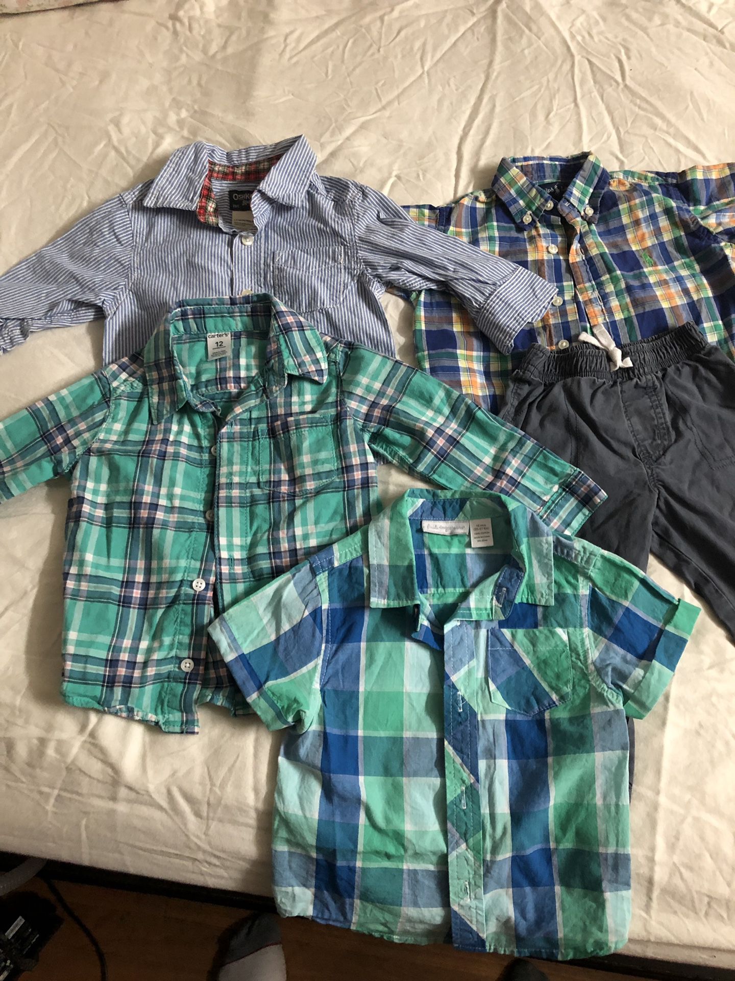 5 pieces of baby clothes