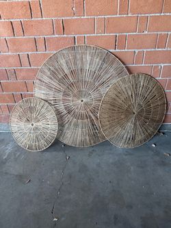Boho Baskets Wall Decor