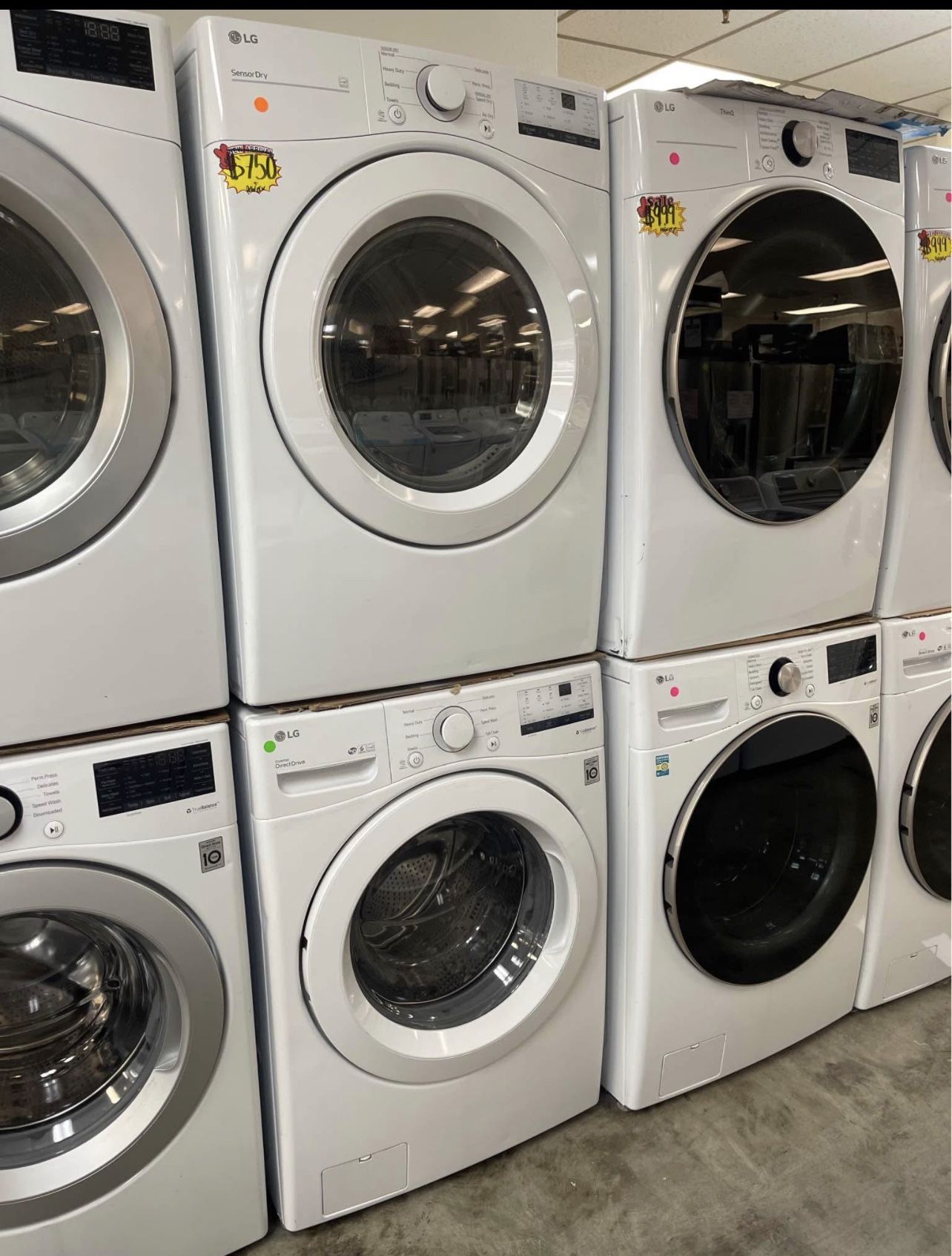 Lg Washer And Gas Dryer 