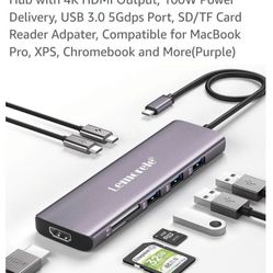 Hub adapter USB C Type