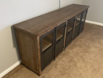 World Market Wood Metal Storage Cabinet for Sale in Henderson NV
