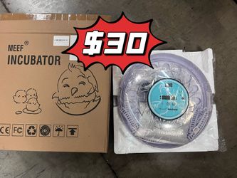 ❤️$30❤️ MeeF incubators for Hatching Eggs,Automatic 30 Eggs Incubator with Automatic Turner and Humidity Control, can Hatch Duck Eggs, Pigeon Eggs, Bi