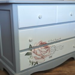 3 Drawer Painted Dresser