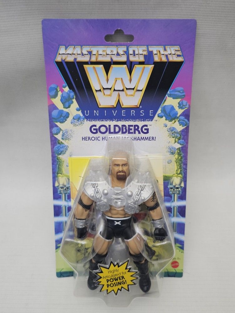 Masters Of The WWE Universe Goldberg 5.5” Action Figure By Mattel MOTU WCW ECW