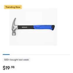Kobalt 20oz  Claw Hammer
