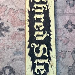 Collectors Skateboard Shredsled Glow In The Dark