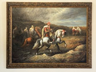 Original Oil Painting On Canvas With Frame