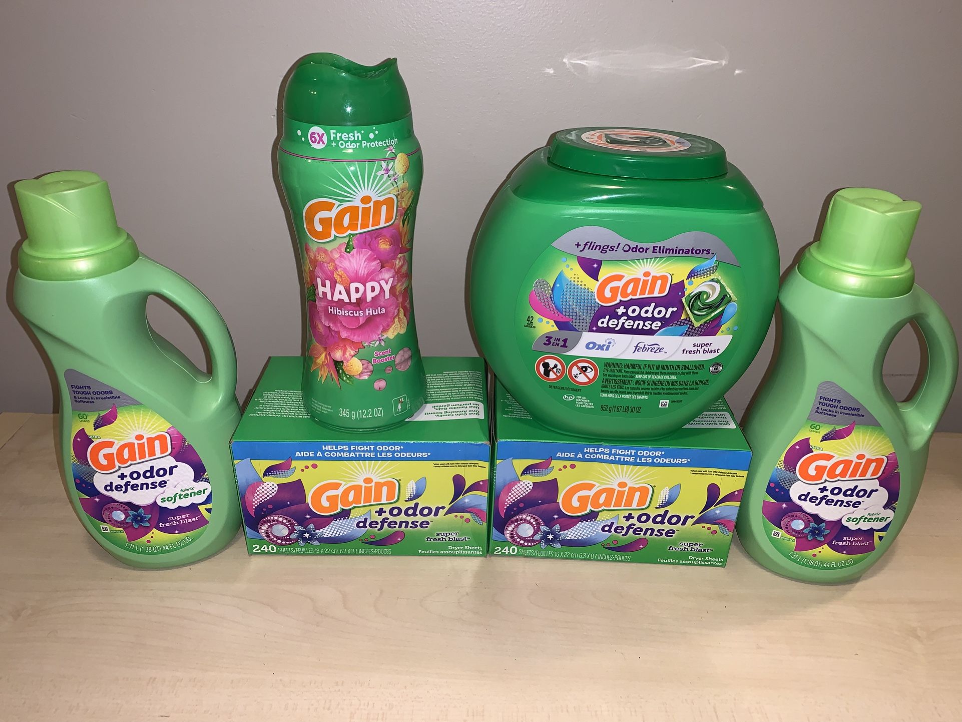 Gain Laundry Bundle (6 item)