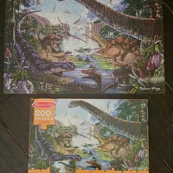 Melissa & Doug Dinosaur Puzzle 200 Pieces