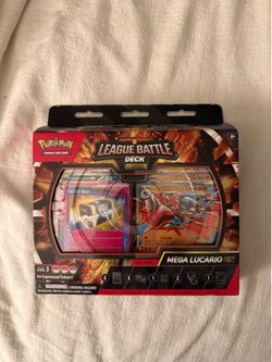 Pokemon Mega Lucario EX Battle Deck Box