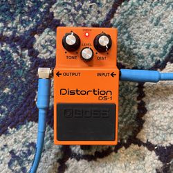 Boss Distortion DS-1 Guitar Pedal