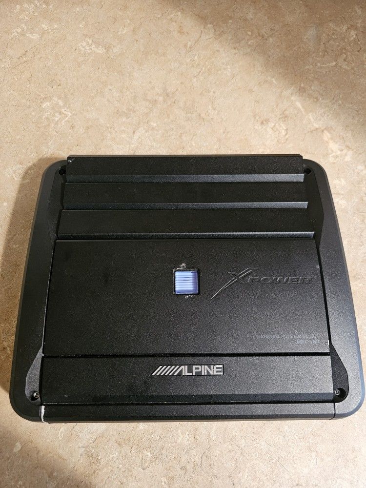 Alpine 5 Channel Amplifier