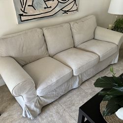 Sofa, Hillared beige