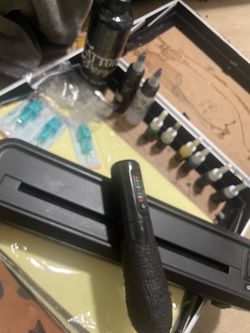 Tattoo kit with stencil printer