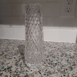 CRYSTAL DIAMOND Cut Vase