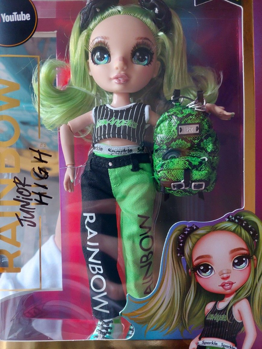 Rainbow High Doll Jade New Sealed