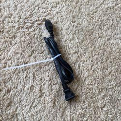 Polarized AC Power Cord Cable Connector for Sony ZS-RS60BT Bluetooth Boombox