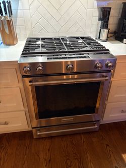 Kitchen aid gas stove/oven
