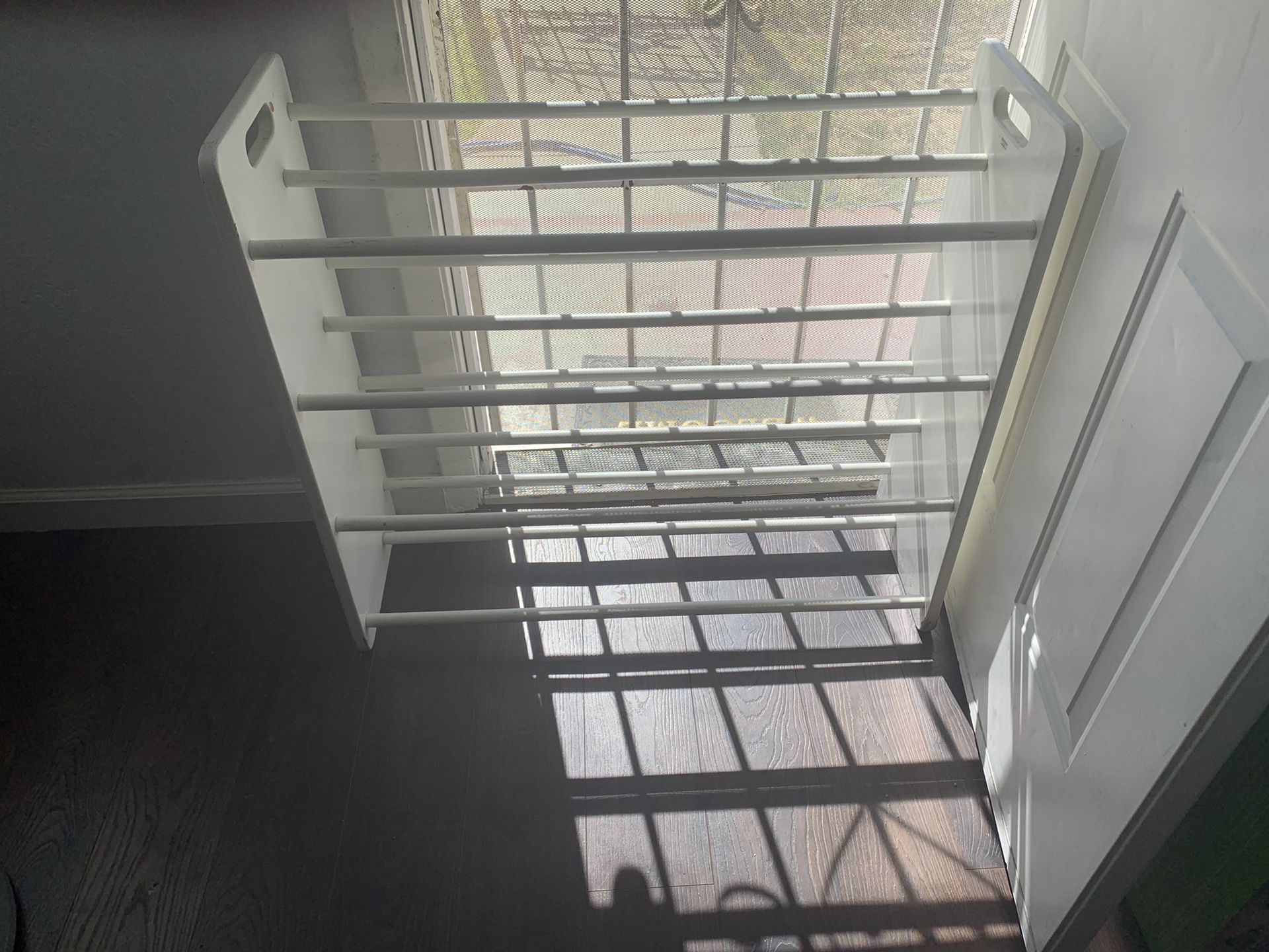 MOVING SALE!!! Make an offer & it’s YOURS! Shoe rack 31” x 34”