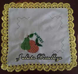 Servilletas bordadas a mano