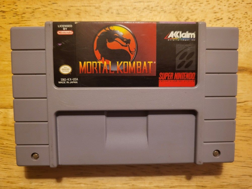 Mortal Kombat-Super Nintendo
