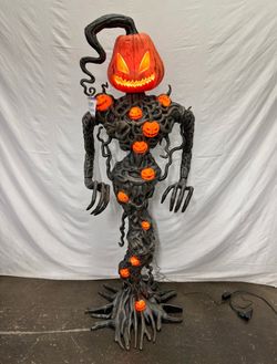 6.5 FT LED Pumkin Vine Halloween Decoration