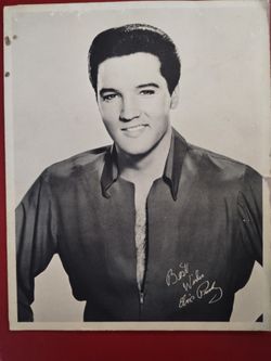 Vintage Elvis Photograph 