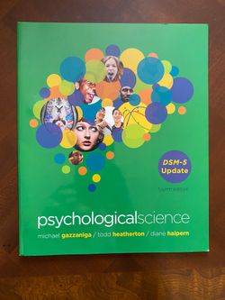 Psychological Science Fourth Edition