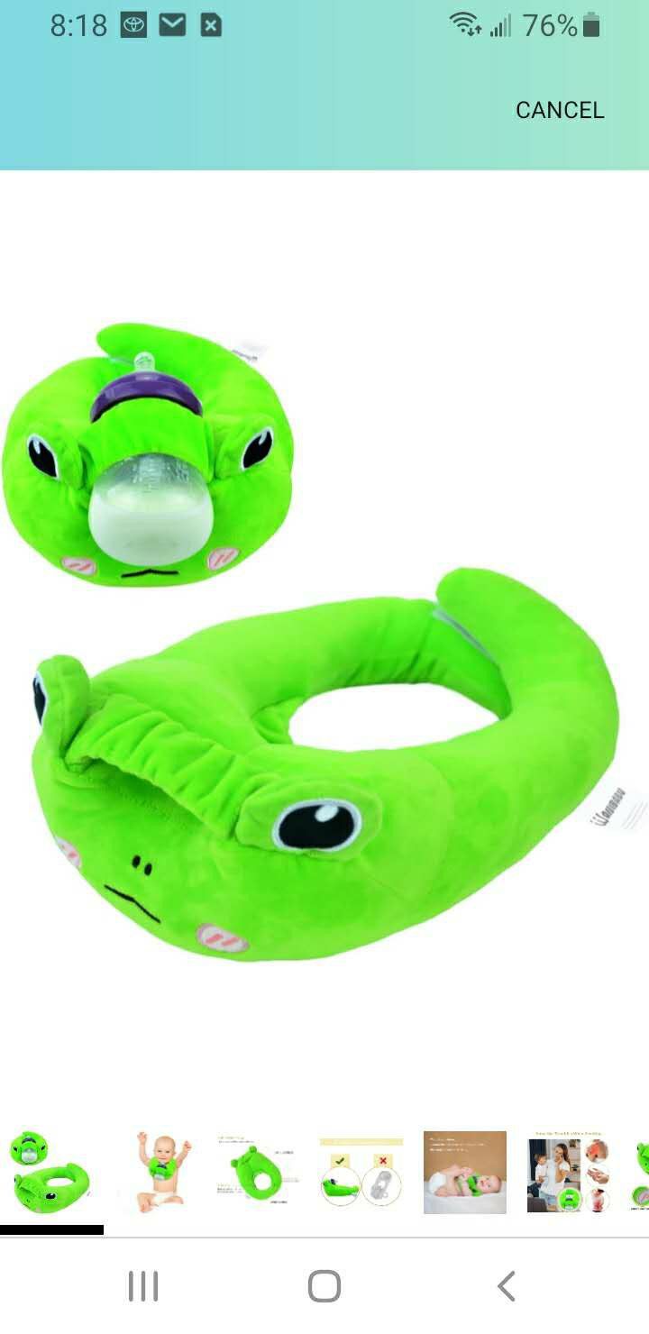 Baby Bottle Holder with Adjustable Velcro Closure Adjustable