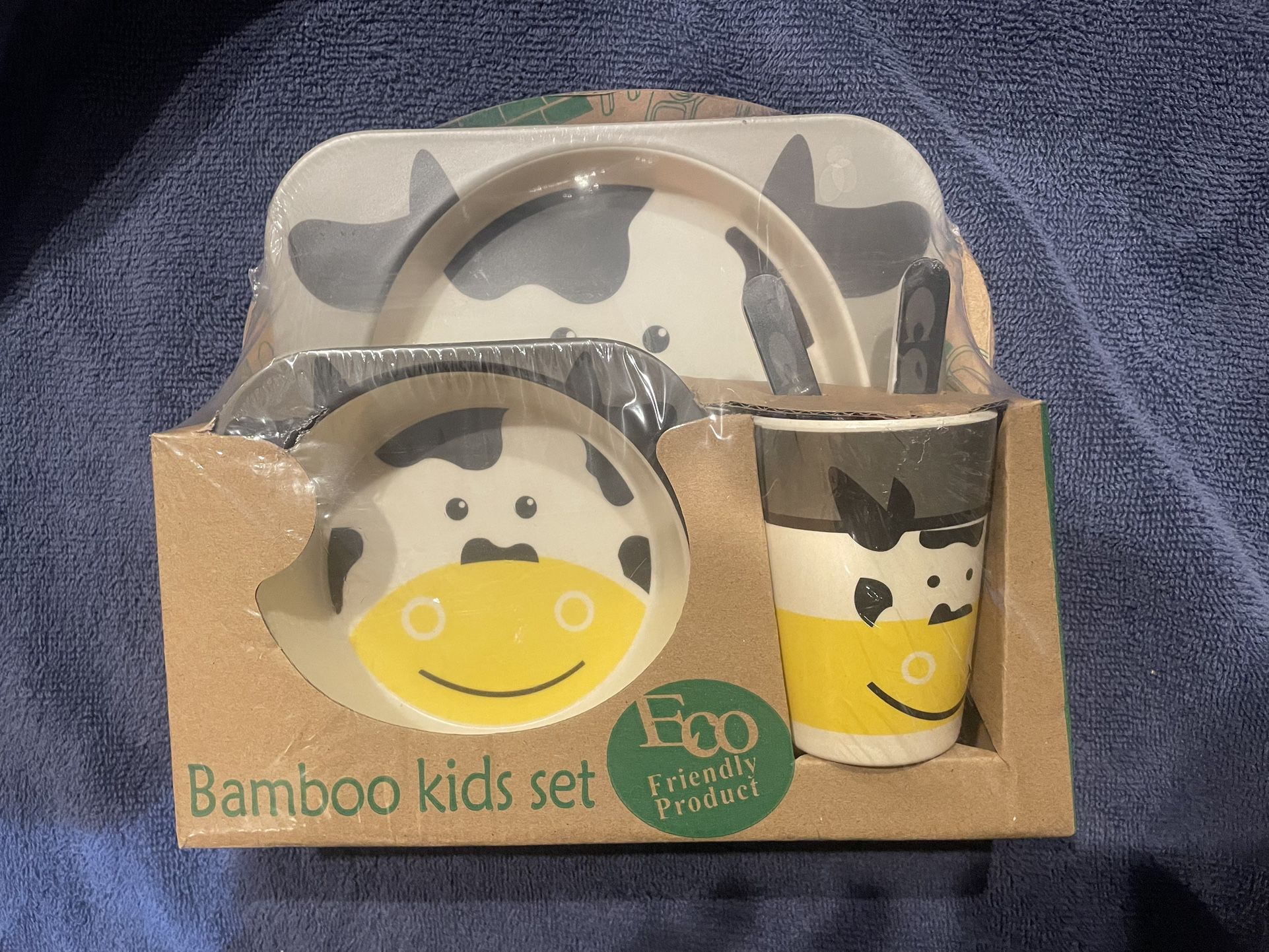 Bamboo Kids Dinner Set 