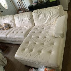 Free Havertys Leather Sofa With Tables