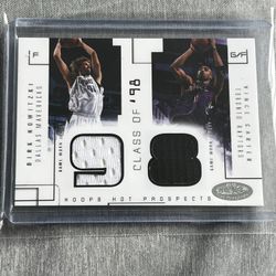 Dirk Nowitzki / Vince Carter Basketball Card